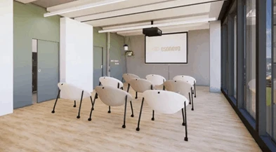 Salle de cours théoriques